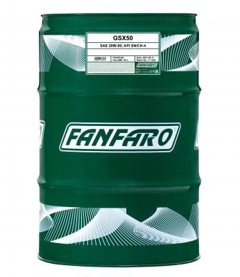 Fanfaro FF6403-60 Olej silnikowy FanFaro GSX 50 20W-50, 60 l FF640360: Dobra cena w Polsce na 2407.PL - Kup Teraz!