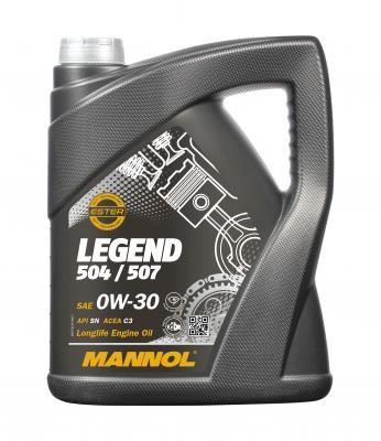 SCT MN7730-5 Engine oil Mannol 7730 Legend 504/507 0W-30, 5L MN77305: Buy near me at 2407.PL in Poland at an Affordable price!