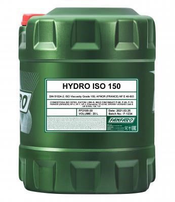 SCT FF2105 Hydraulic oil SCT, 20l FF2105: Buy near me in Poland at 2407.PL - Good price!