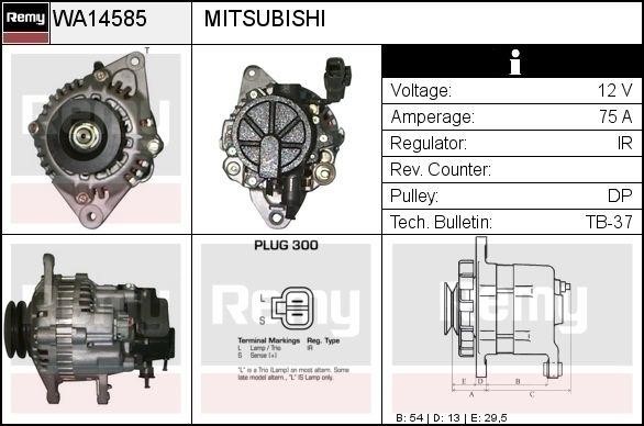 Remy RAA14585 Alternator RAA14585: Dobra cena w Polsce na 2407.PL - Kup Teraz!