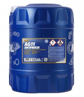 Mannol MN4111-20 Антифриз MANNOL Antifreeze Longterm 4111 AG11 синий, концентрат, 20 л MN411120: Купить в Польше - Отличная цена на 2407.PL!