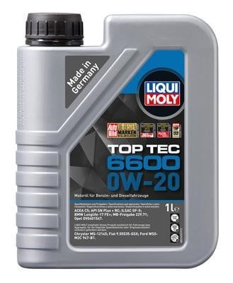 Liqui Moly 21410 Engine oil Liqui Moly Top Tec 6600 0W-20, 1L 21410: Buy near me in Poland at 2407.PL - Good price!