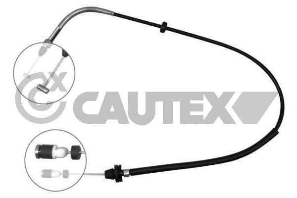 Cautex 018990 Accelerator cable 018990: Buy near me in Poland at 2407.PL - Good price!