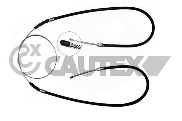 Cautex 037740 Cable Pull, parking brake 037740: Buy near me in Poland at 2407.PL - Good price!
