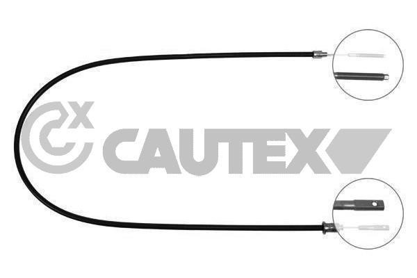 Cautex 766165 Cable Pull, parking brake 766165: Buy near me in Poland at 2407.PL - Good price!