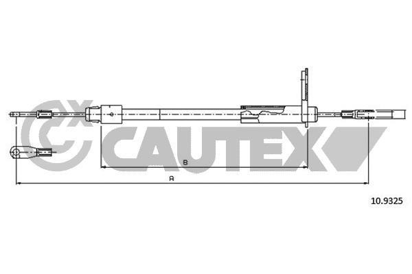 Cautex 766268 Seilzug, feststellbremse 766268: Kaufen Sie zu einem guten Preis in Polen bei 2407.PL!
