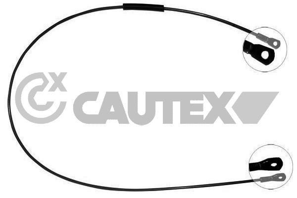 Cautex 762874 Cable Pull, parking brake 762874: Buy near me in Poland at 2407.PL - Good price!
