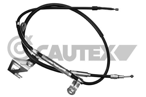 Cautex 468013 Parking brake cable left 468013: Buy near me in Poland at 2407.PL - Good price!