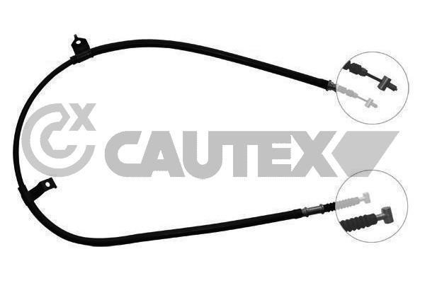 Cautex 761797 Cable Pull, parking brake 761797: Buy near me in Poland at 2407.PL - Good price!