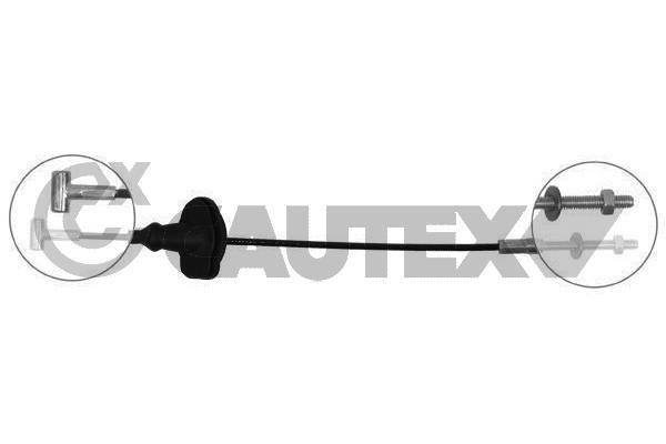Cautex 765743 Cable Pull, parking brake 765743: Buy near me in Poland at 2407.PL - Good price!