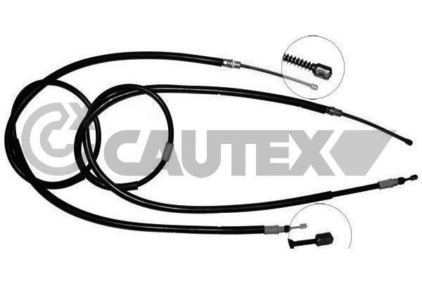 Cautex 765857 Cable Pull, parking brake 765857: Buy near me in Poland at 2407.PL - Good price!
