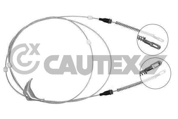 Cautex 761963 Cable Pull, parking brake 761963: Buy near me in Poland at 2407.PL - Good price!