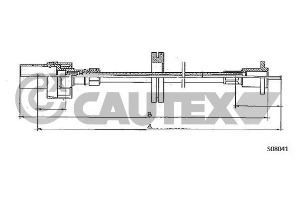 Cautex 761337 Tacho Shaft 761337: Buy near me at 2407.PL in Poland at an Affordable price!