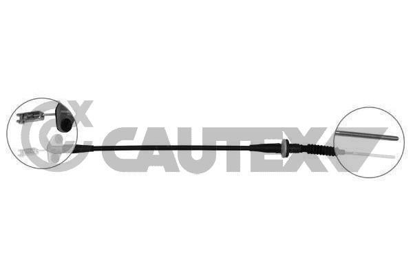 Cautex 760108 Cable Pull, clutch control 760108: Buy near me in Poland at 2407.PL - Good price!