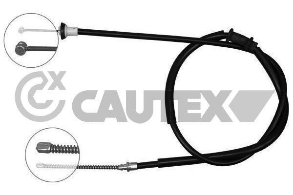 Cautex 019055 Parking brake cable set 019055: Buy near me at 2407.PL in Poland at an Affordable price!