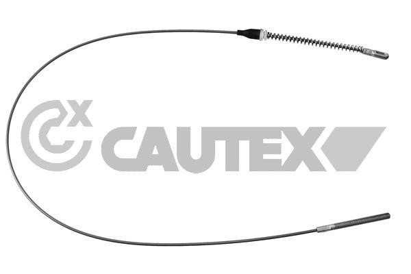 Cautex 489064 Parking brake cable, right 489064: Buy near me at 2407.PL in Poland at an Affordable price!