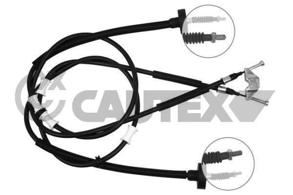 Cautex 489115 Parking brake cable set 489115: Buy near me in Poland at 2407.PL - Good price!