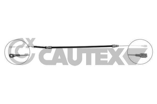 Cautex 762880 Cable Pull, parking brake 762880: Buy near me in Poland at 2407.PL - Good price!