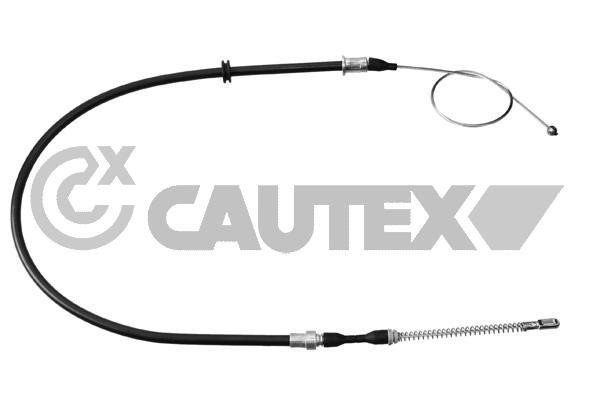 Cautex 487863 Parking brake cable, right 487863: Buy near me in Poland at 2407.PL - Good price!