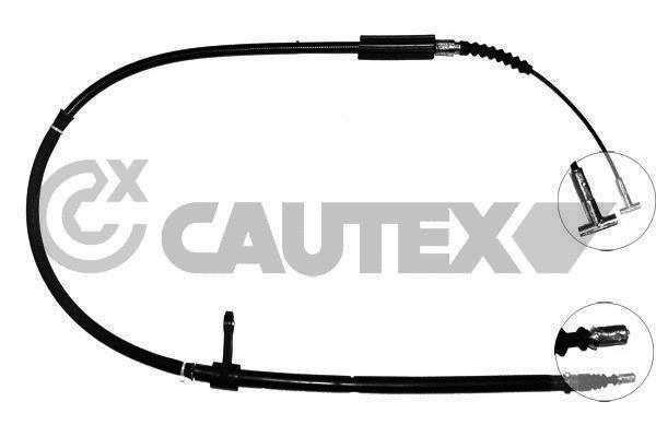 Cautex 218010 Parking brake cable left 218010: Buy near me in Poland at 2407.PL - Good price!