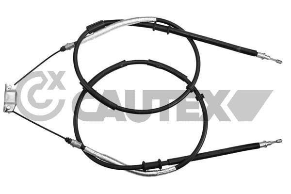 Cautex 489110 Parking brake cable set 489110: Buy near me in Poland at 2407.PL - Good price!