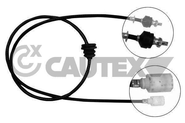 Cautex 038281 Cable speedmeter 038281: Buy near me in Poland at 2407.PL - Good price!