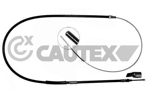 Cautex 208023 Parking brake cable set 208023: Buy near me in Poland at 2407.PL - Good price!