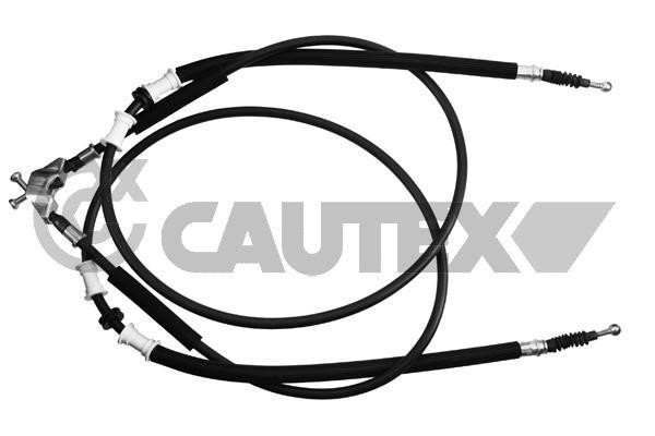 Cautex 489108 Parking brake cable set 489108: Buy near me at 2407.PL in Poland at an Affordable price!