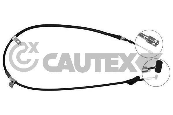 Cautex 762654 Cable Pull, parking brake 762654: Buy near me in Poland at 2407.PL - Good price!