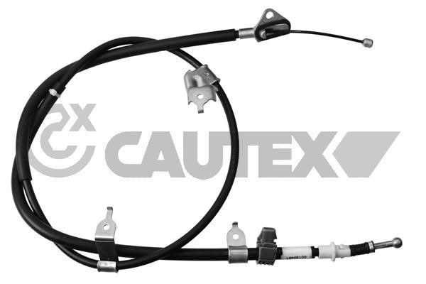 Cautex 762817 Cable Pull, parking brake 762817: Buy near me in Poland at 2407.PL - Good price!