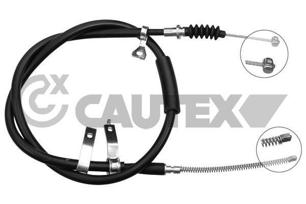 Cautex 763225 Cable Pull, parking brake 763225: Buy near me in Poland at 2407.PL - Good price!