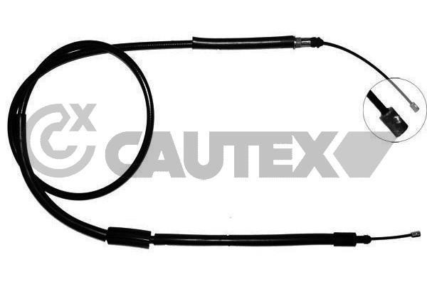 Cautex 765827 Cable Pull, parking brake 765827: Buy near me in Poland at 2407.PL - Good price!