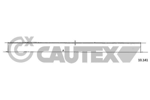 Cautex 762620 Accelerator cable 762620: Buy near me in Poland at 2407.PL - Good price!