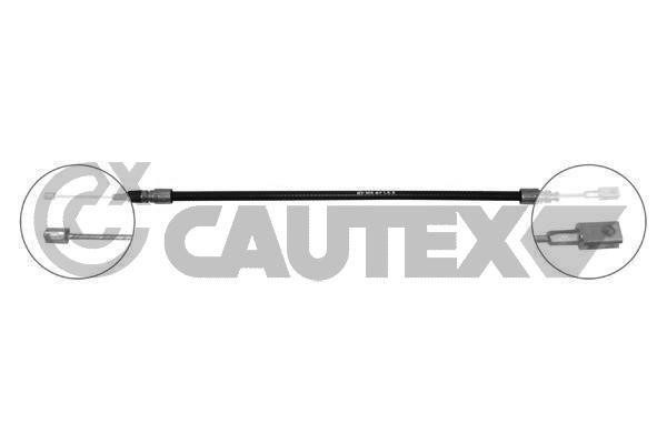Cautex 762879 Cable Pull, parking brake 762879: Buy near me in Poland at 2407.PL - Good price!
