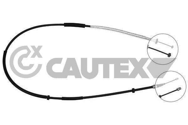 Cautex 019009 Parking brake cable left 019009: Buy near me in Poland at 2407.PL - Good price!