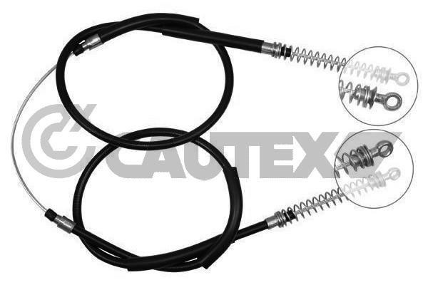 Cautex 012562 Cable Pull, parking brake 012562: Buy near me in Poland at 2407.PL - Good price!