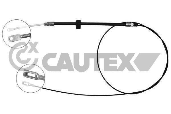 Cautex 188004 Parking brake cable set 188004: Buy near me in Poland at 2407.PL - Good price!