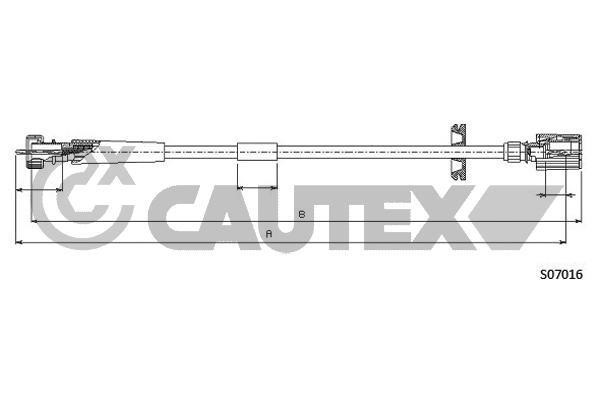 Cautex 760941 Тросик спидометра 760941: Отличная цена - Купить в Польше на 2407.PL!