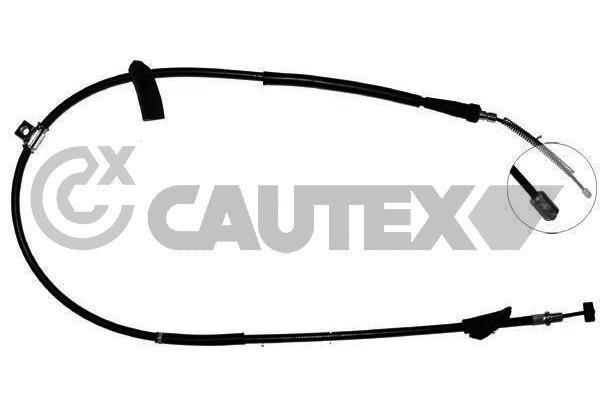 Cautex 761997 Cable Pull, parking brake 761997: Buy near me in Poland at 2407.PL - Good price!
