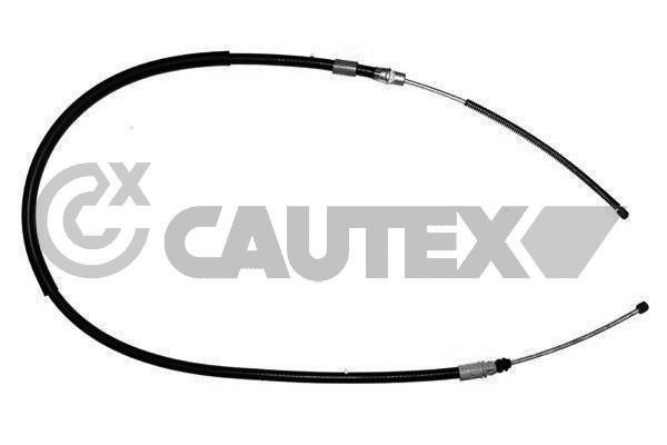 Cautex 762435 Cable Pull, parking brake 762435: Buy near me in Poland at 2407.PL - Good price!