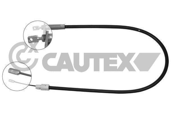 Cautex 188023 Трос стояночного тормоза, комплект 188023: Отличная цена - Купить в Польше на 2407.PL!