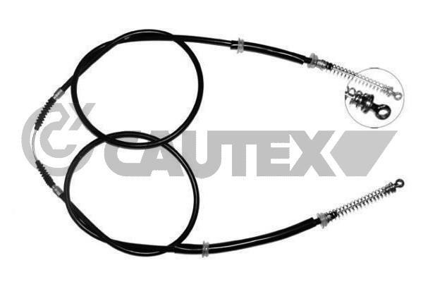 Cautex 017148 Cable Pull, parking brake 017148: Buy near me in Poland at 2407.PL - Good price!