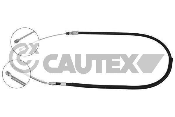 Cautex 762432 Cable Pull, parking brake 762432: Buy near me in Poland at 2407.PL - Good price!