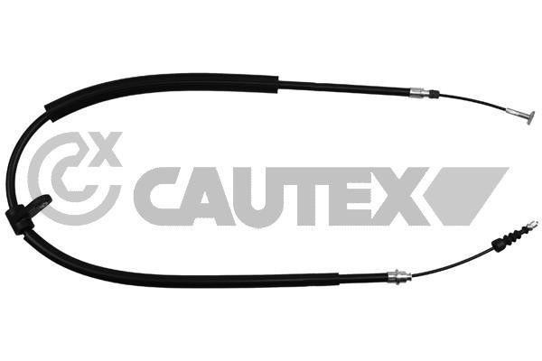 Cautex 218015 Parking brake cable left 218015: Buy near me in Poland at 2407.PL - Good price!