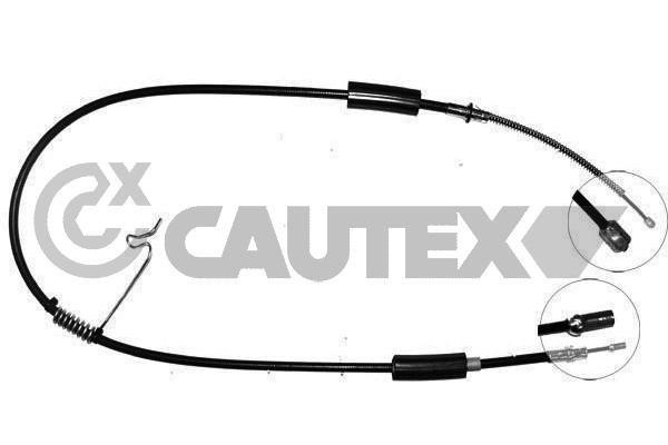 Cautex 088001 Parking brake cable left 088001: Buy near me in Poland at 2407.PL - Good price!