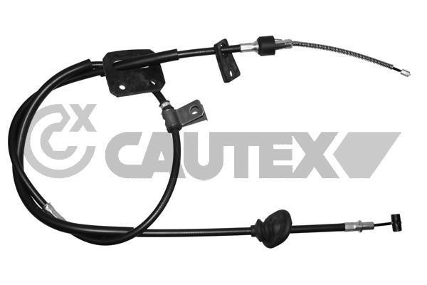 Cautex 168304 Parking brake cable, right 168304: Buy near me in Poland at 2407.PL - Good price!
