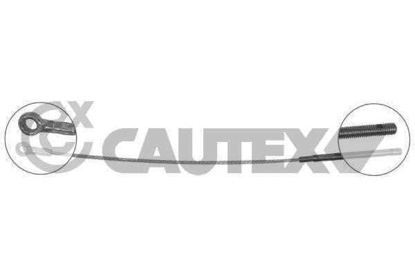 Cautex 248003 Трос стояночного тормоза 248003: Отличная цена - Купить в Польше на 2407.PL!
