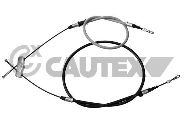 Cautex 487025 Cable Pull, parking brake 487025: Buy near me in Poland at 2407.PL - Good price!