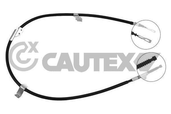Cautex 761841 Cable Pull, parking brake 761841: Buy near me in Poland at 2407.PL - Good price!