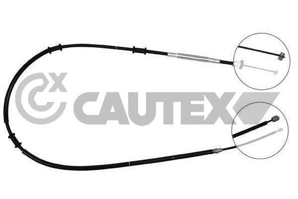 Cautex 761027 Cable Pull, parking brake 761027: Buy near me in Poland at 2407.PL - Good price!